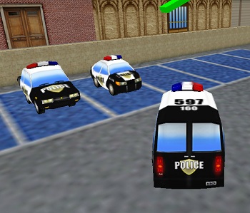 ניידות משטרה: החניון 3D